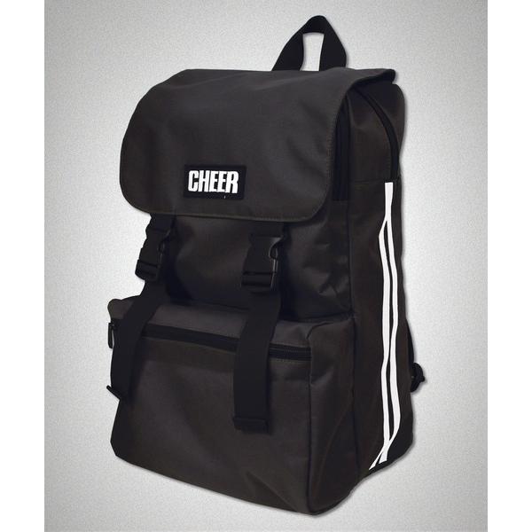 デイバック リュック サイドラインキャンバスフラップスクエアリュック レディース