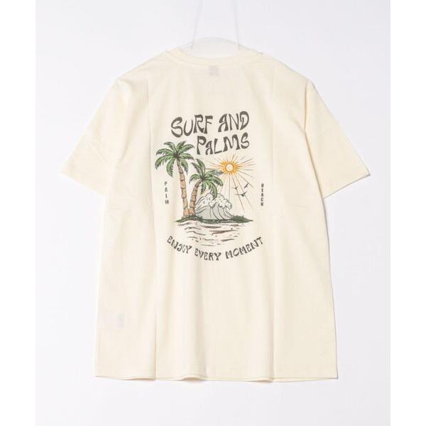 tシャツ 「Kahiko」SURF＆Palms カノアメンズTシャツ メンズ レディース