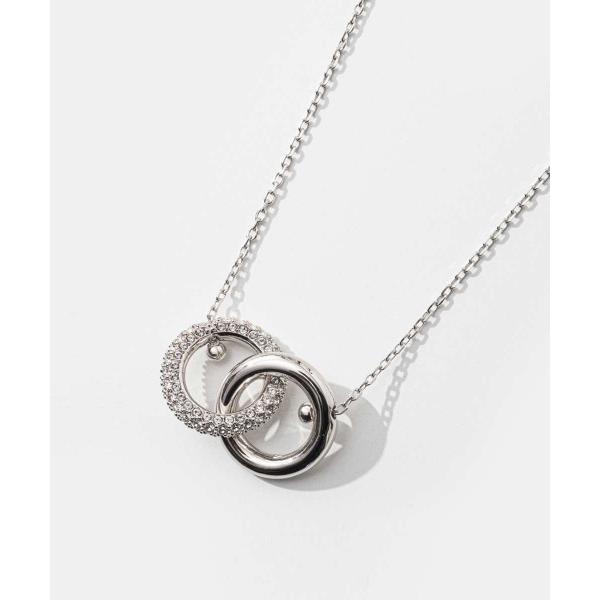 ネックレス Swarovski DEXTERA:PEND INTERLINKED CRY/RHS ス...