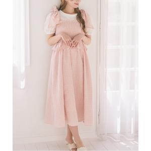 Areeam（アリーム） ワンピース 3Dフラワーチュールキャミワンピース