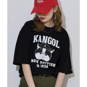tシャツ KANGOL  刺繍＆プリント半袖Tシャツ メンズ レディース
