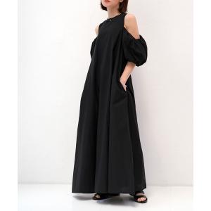 ワンピース バルーンスリーブボリュームワンピース