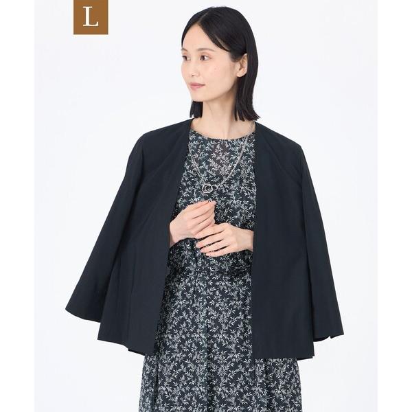ジャケット ノーカラージャケット 「L」「ウォッシャブル」「接触冷感」「吸水速乾」ハイカウントワルツ...