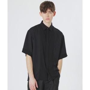 シャツ ブロッキングショートスリーブシャツ メンズ
