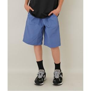 パンツ 「大人向けサイズあり」「撥水」ナイロンワッシャーベイカーハーフパンツ キッズ 子供服 男の子