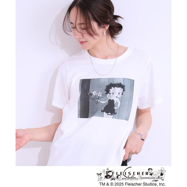 tシャツ 「BETTY BOOP（TM）別注」ベーシックTシャツ レディース