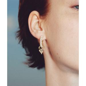 パールハートフープイヤリング レディースの買取情報