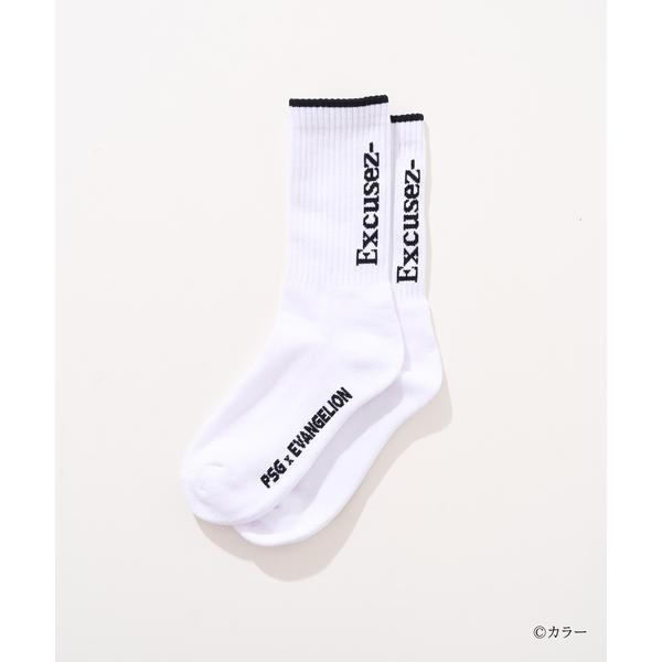 靴下 「EVA*PSG」 JP  STATEMENT SOCKS メンズ レディース