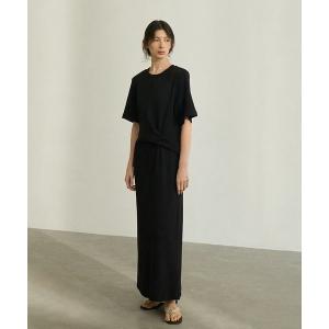 ワンピース DECADE CLASSIC ねじりディテール ロングワンピース - 最