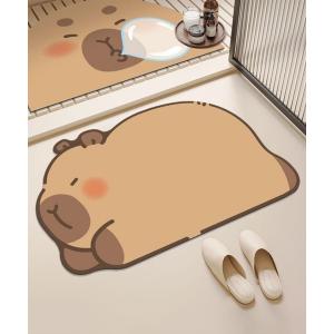 ペット マット カピバラモチーフ滑り止めマット｜ZOZOTOWN Yahoo!店