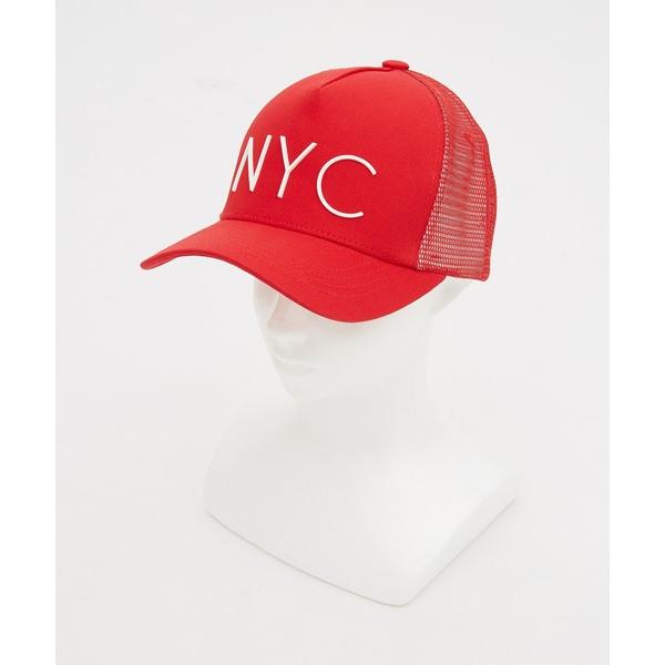 メッシュキャップ キャップ 帽子 レディース an meets zakka ＮＹＣ３Ｄロゴメッシュキ...