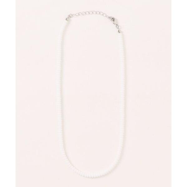 ネックレス an meets zakka ガラスビーズネックレス(40cm) レディース メンズ
