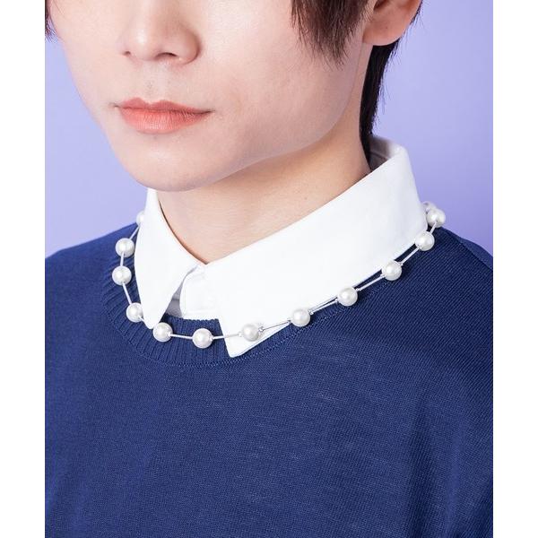 ネックレス an meets zakka パールミックスチェーンネックレス(50cm) レディース ...