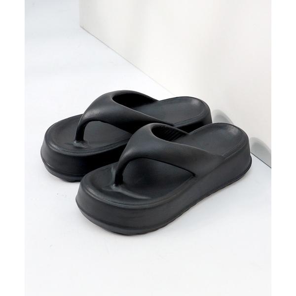 サンダル 軽量厚底 リカバリートングサンダル レディース