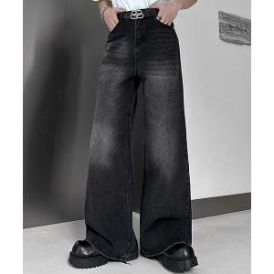 ジーンズ 「NIGHTEEN AUTUMN」ヘムタックデザイン クラッシュダメージ