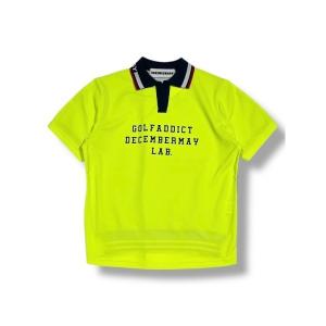 tシャツ Meshknit combi skipper polo レディース