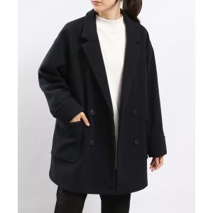 「GLOBAL WORK Smile Seed Store」 コート LARGE ネイビー レディース
