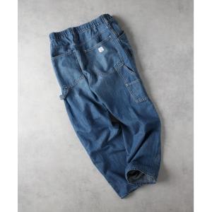 ALL RUNS ジーンズ ヴィンテージ 加工 ペインターデニムパンツ