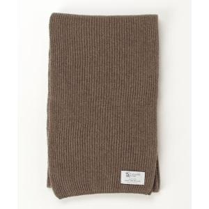 「Johnstons of Elgin」 マフラー FREE ブラウン メンズ