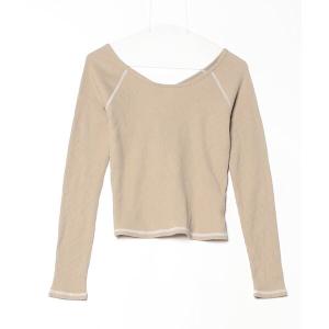 「TRUNC 88」 長袖カットソー FREE カーキ レディース