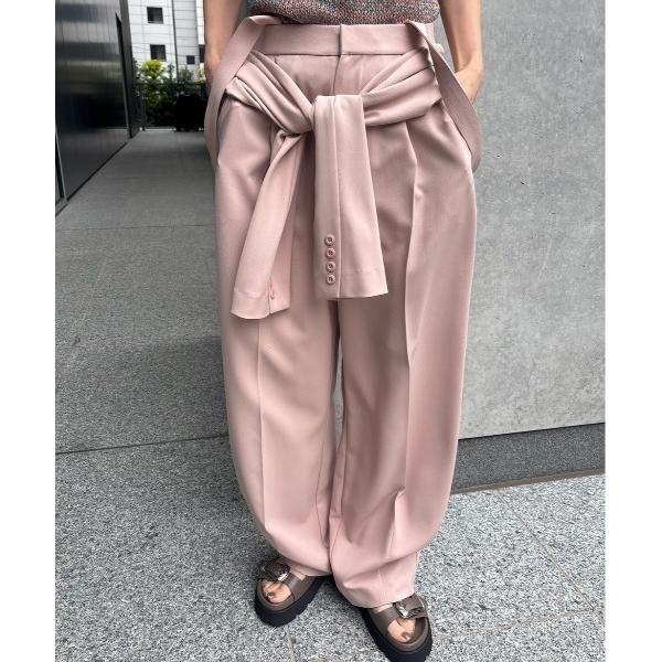 パンツ MEDI FAKE SLEEVE SUSPENDER PANTS レディース