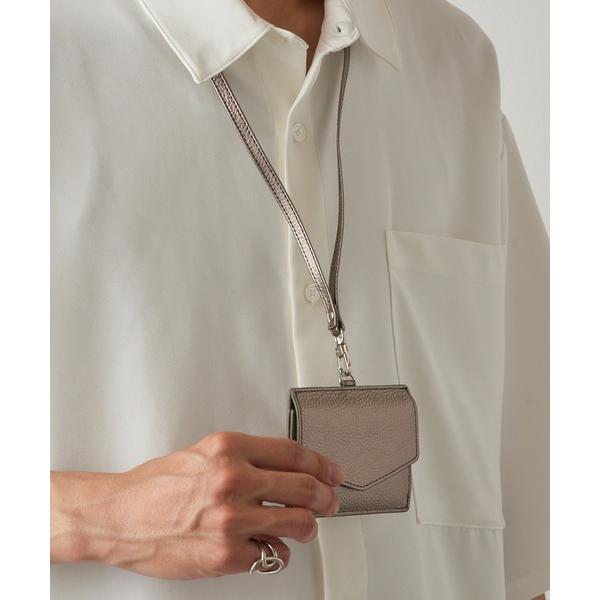 財布 「HAUS」本革 カード/コインショルダーケース trc メンズ レディース