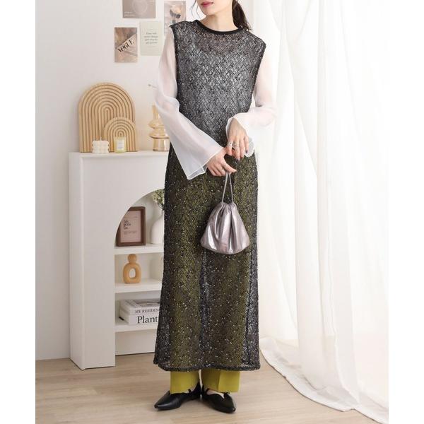 ワンピース ネップメッシュ2WAYロングベスト