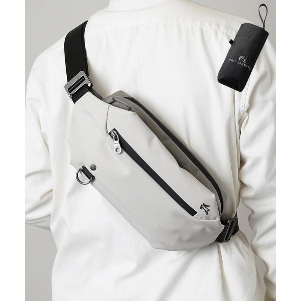 ショルダーバッグ 「PRO-SPERITY」撥水 晴雨兼用傘付き スリングバッグ  ボディバッグ P...