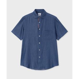 PS Paul Smith シャツ Sports Stripe Zebra” ワンポイント 半袖