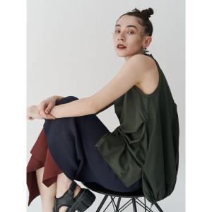 UN3D.（アンスリード） タンクトップ ノースリーブ IRREGULAR PARTS KT