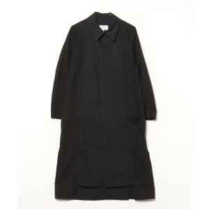 「UN3D.」 ステンカラーコート 44 ブラック メンズ