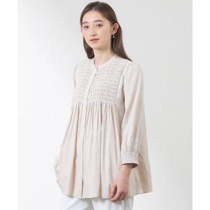 ブラウス シャツ ヴィンテージスラブシャーリーブラウス レディース