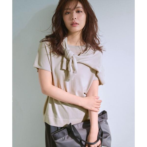 ニット セーター 「接触冷感/UVカット/抗菌防臭/手洗い可/アンチピリング」ファンクションフレンチ...