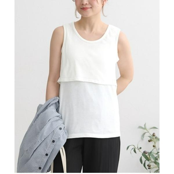 授乳ブラ マタニティ 「マタニティ」授乳しやすいタンクトップ