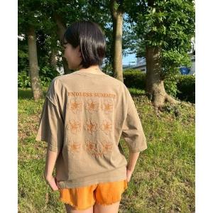 tシャツ ONE MORE/ロキシードロップショルダー半袖Tシャツ レディースの商品画像