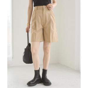 チノパン ツイル ハーフパンツ レディース