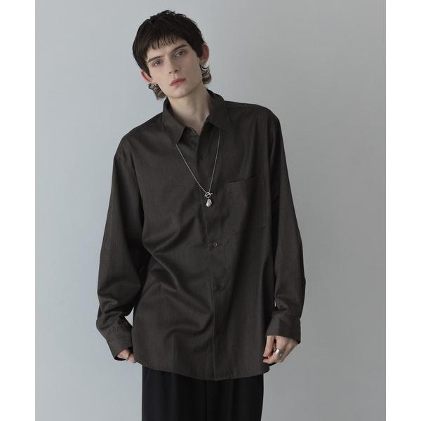 シャツ loose basic oversize shirt - TR wool / ルーズベーシッ...