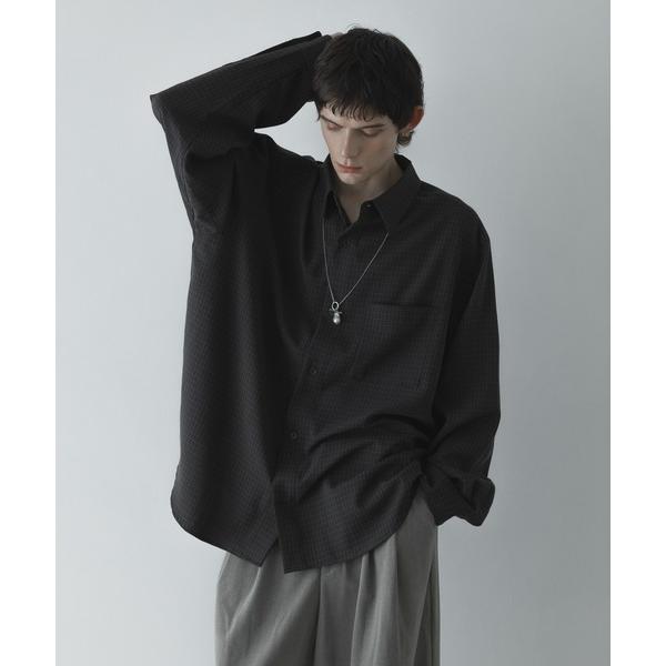 シャツ loose basic oversize shirt - old check / ルーズベー...