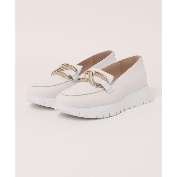 ローファー WONDERS ワンダーズ  ビッグビットプラットフォームローファー レディース