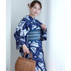 浴衣 有松絞り浴衣3点セット 極み 乱菊 レディースの商品画像