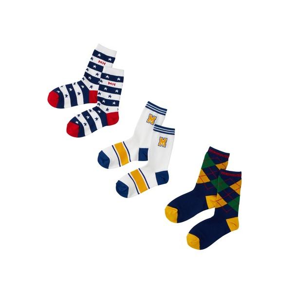 靴下 ソックスパック　3足セット キッズ 子供 男の子 女の子