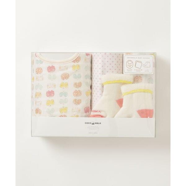 出産祝い ソックスギフトBOX（リボンチョウチョ）