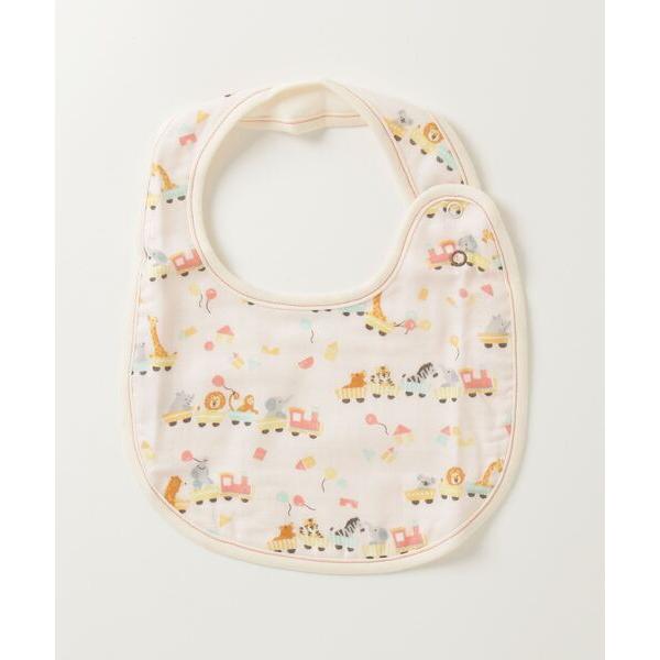 スタイ よだれかけ スタイ（アニマルトレイン）ピンク