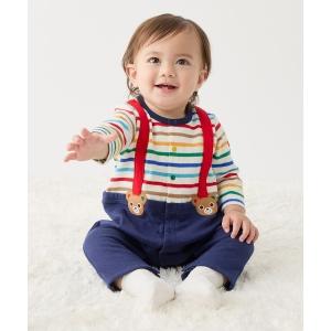 ベビー服 ロンパース プッチーうさこボーダーカバーオールの買取情報