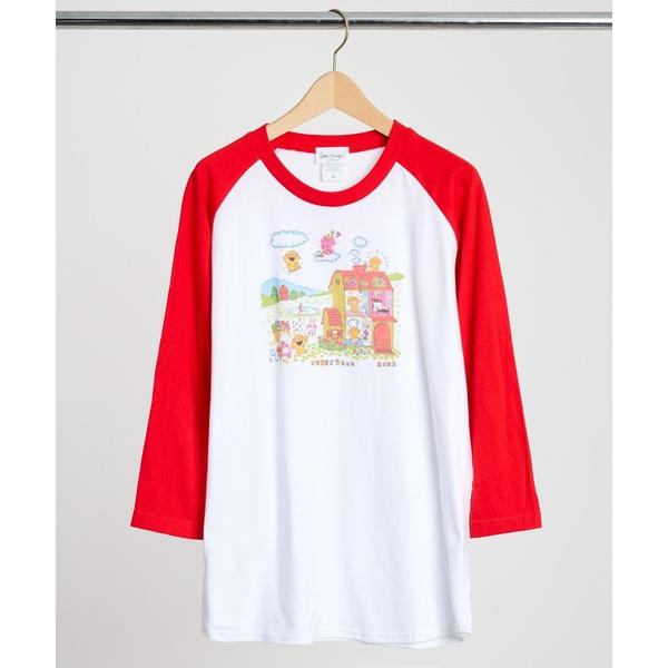 tシャツ 「 ADo Mizumori / 水森亜土 」ラグランスリーブ7分袖Tシャツ　WNI レデ...