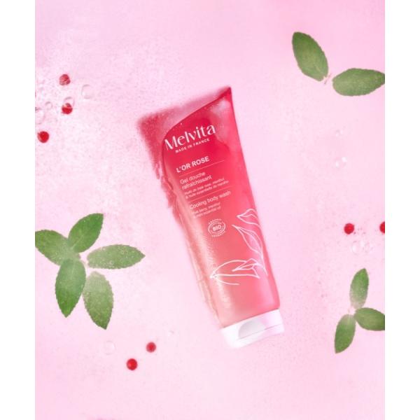 ボディスクラブ メルヴィータ melvita ロルロゼ クーリング ボディウォッシュ 200ｍL