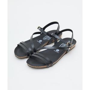 サンダル 「PLAKTON/プラクトン」ナローストラップサンダル レディース