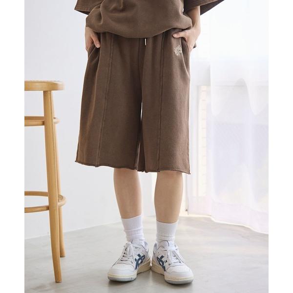 パンツ 「UNISEX/セットアップ対応」ピグメントスウェットショートパンツ レディース メンズ