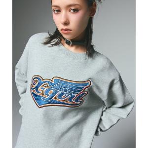 トレーナー スウェット WING LOGO PATCH CREWNECK SWEAT TOP レディース メンズ