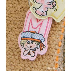 キーホルダー イニシャルチャーム「水森亜土コラボ」の商品画像